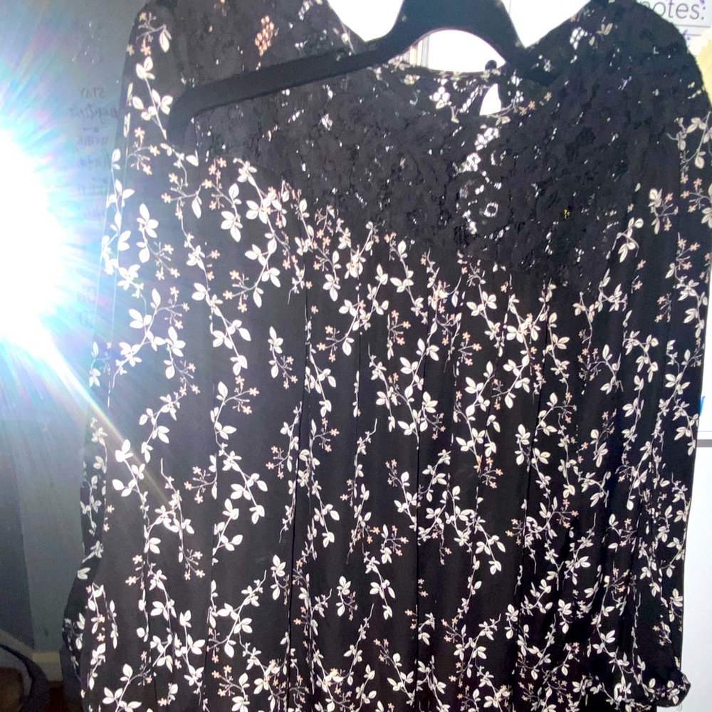 Lace Flower blouse